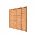 Douglas wandpakket t.b.v. enkelzijdige wand Comfort/DHZ 246,5x224 cm, onbehandeld.