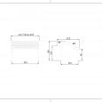 Douglasvision Kapschuur Comfort 400x250cm onbehandeld