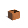 CARREZ zonder bodem 1000x1000x800mm Corten (CAW5.1)