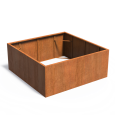 CARREZ zonder bodem 2000x2000x800mm Corten (CAW1.1)