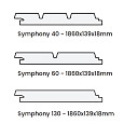 Gevelbekleding | Cladding | Thermo Bamboe Symphony 40 | 18 x 139 mm | 186cm geolied