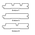 Gevelbekleding | Cladding | Enduro T | 26 x 139 mm | 360cm