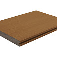 WPC 23x210mm Fiberdeck Premium | massief | 2-zijdig Teak 500cm