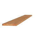 Douglas Plank 1 zijde geschaafd, 1 zijde fijnbezaagd 2,8x19,5x500cm onbehandeld.