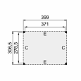 Douglasvision buitenverblijf Modern 399x306,5cm onbehandeld