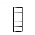 Trellis t.b.v. Douglasvision buitenverblijf Comfort 89x224cm zwart gedompeld