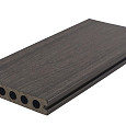 WPC 22,5x138mm FIberdeck Premium | ronde kamer | 2-zijdig | Dark Grey 300cm