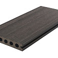 WPC 22,5x138mm FIberdeck Premium | ronde kamer | 2-zijdig | Dark Grey 300cm