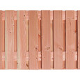 Douglas geschaafd plankenscherm 21-planks 16mm 180x90cm t.b.v. betonsysteem onbehandeld