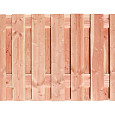 Redvision geschaafd plankenscherm 19-planks 16 mm 180x90cm verticaal recht
