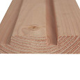 Douglas geschaafd rhombusprofiel 2,7x14,5x300cm onbehandeld