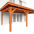 Aanbouwveranda Lucca 6450x3900x2600mm (bxdxh) rechts