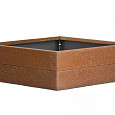Plantenbak Modulair - 150x150x28 cm Corten
