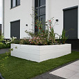 Plantenbak Modulair Wit 150x30x42cm