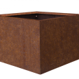 Plantenbak Vlak Corten 90x90x60cm