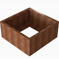 Plantenbak Module+ 90x90x42cm Corten