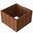 Plantenbak Module+ Corten 90x90x56cm