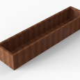 Plantenbak Module+ 60x270x42cm Corten