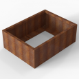 Plantenbak Module+ 90x120x42cm Corten