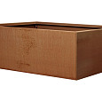 Plantenbak Vlak Corten 150x90x40cm