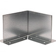 Inwendige hoek Double (flg) 16.5cm Verzinkt