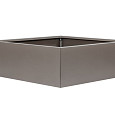 Plantenbak Vlak Taupe 210x210x40cm