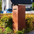 Pakketbrievenbus Corten - CASE 500x400x1200 (PCC1.2)