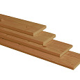 Douglas geschaafde Plank 1,6x14x400cm groen geïmpregneerd