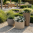 Plantenbak Linea Supra Bruin 40x40x75cm