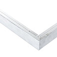 Aluminium daktrimset recht tbv Platdak maximale dakmaat 400x400cm