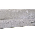Betowood betonpaal diamant kop 11,5x11,5x278cm grijs tussenpaal ongecoat