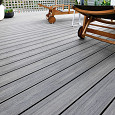 WPC 23x138mm FIberdeck Premium | ronde kamer | 2-zijdig | Dark Grey 400cm