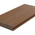 WPC 22,5x138mm Fiberdeck Premium | massief | 2-zijdig Teak 500cm