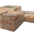 Combiwall Splitton UNO 30x15x12cm Mont Blanc