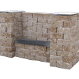 Combiwall Splitton UNO 30x15x12cm sierra nevada