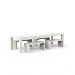 One To Sit Borra Dining Aluminium Legs 3000x1000x760mm (TBA300)