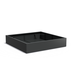 CARREZ met bodem 2000x2000x400mm Aluminium (AF1.3)