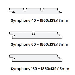 Gevelbekleding | Cladding | Bamboe Symphony 40 | 18 x 139 mm | 186cm