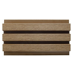 WEO®35 Gardenwall |  brandklasse E | 33 x 170 mm | Teak | 290cm