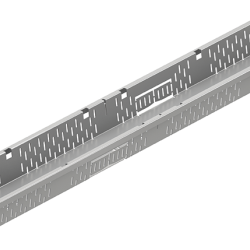 ACO Highline gootelement RVS incl. 2 koppelstukkenL=500mm, H=50mm