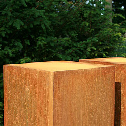 Sokkel 1200x1200x400mm Corten 2mm (CK20)