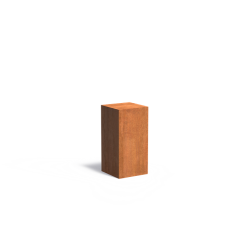 Sokkel 400x400x800mm Corten 2mm (CK7)