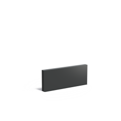 Muur 2000x150x800mm Aluminium (AW3.3)