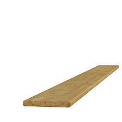 Grenen geschaafde Plank 1,5x14,0x180cm groen geïmpregneerd