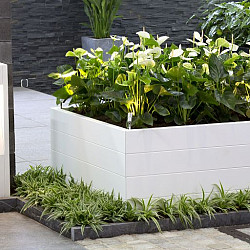 Plantenbak Modulair Wit 90x60x28cm