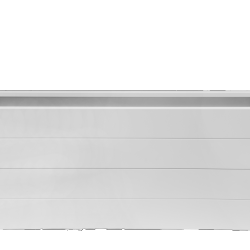 Bloembak Modulair Wit (RAL9016) fijnstructuur 150x120x56cm