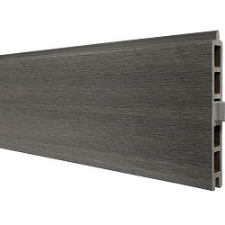 WPC Fence Board Premium Dark Grey 21x160mm  L-178cm