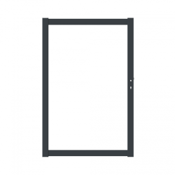 Boston Aluminium poortframe 120x183cm RAL7016 incl insteekslot