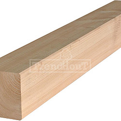 Paal douglas 145x145x3000mm onbehandeld, gedroogd en geschaafd