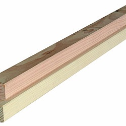 Balk douglas 40x60x2500mm onbehandeld, gedroogd en geschaafd